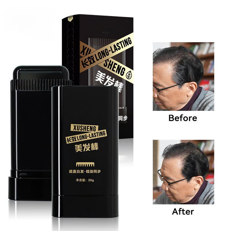 Instant Hair Color Strick With Built-In Comb