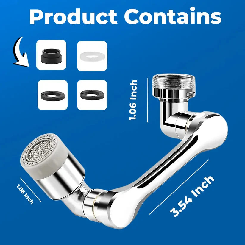 Rotatable Multi-Functional Extension Faucet | 1080° rotation