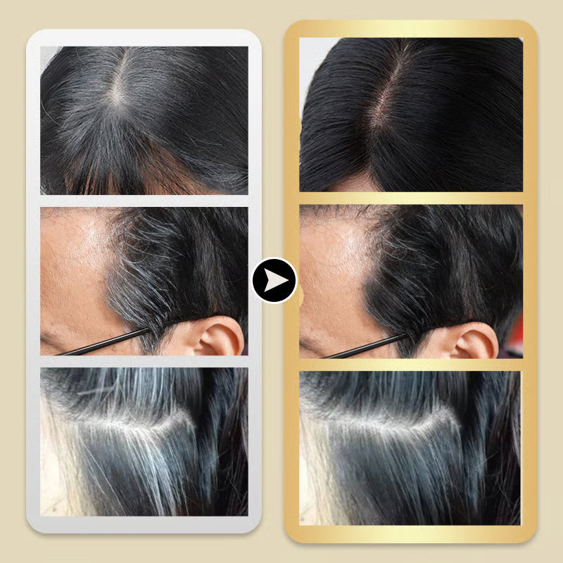 Instant Hair Color Strick With Built-In Comb