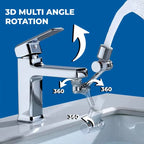 Rotatable Multi-Functional Extension Faucet | 1080° rotation