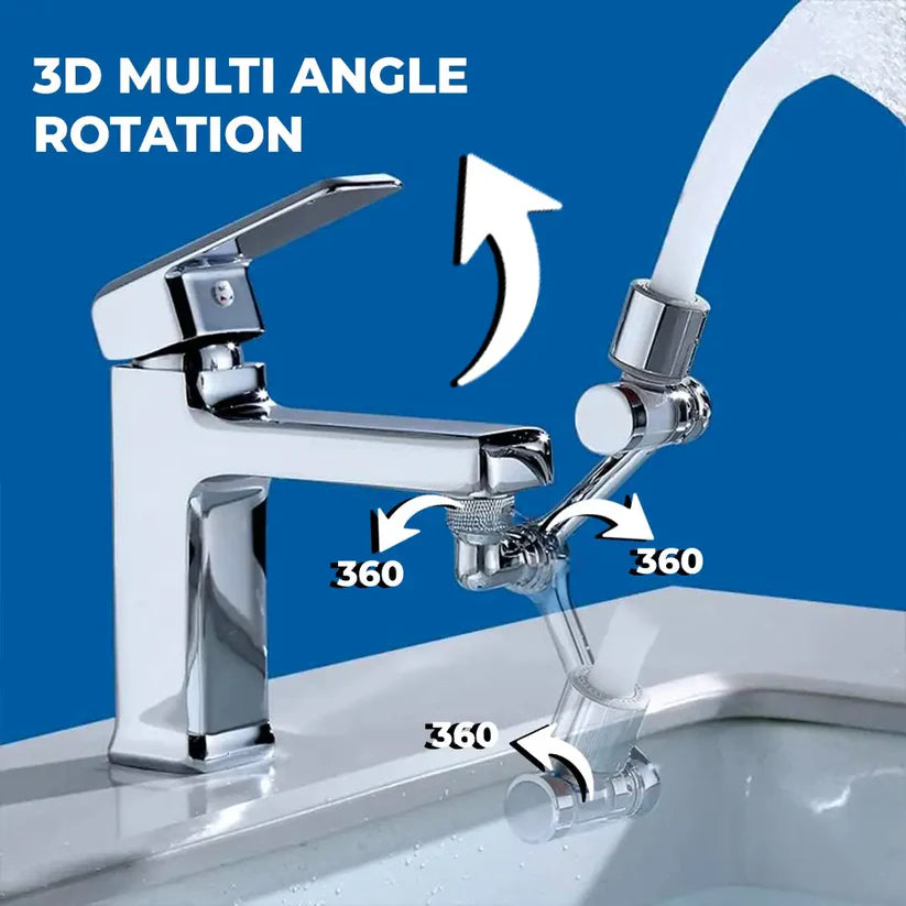 Rotatable Multi-Functional Extension Faucet | 1080° rotation