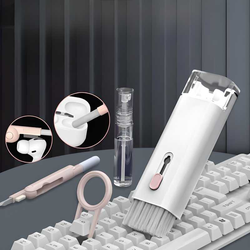HUMBLE 7‑in‑1 Electronic Cleaning Tool Kit for Keyboards, Screens & Gadgets