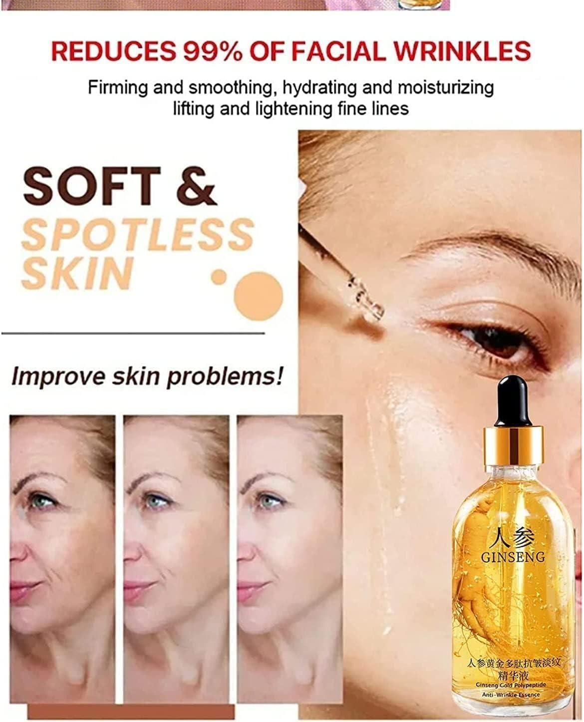 Ginseng 24K Gold Polypeptide Anti-Ageing Serum