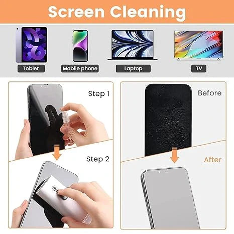 HUMBLE 7‑in‑1 Electronic Cleaning Tool Kit for Keyboards, Screens & Gadgets