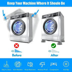 Anti-Vibration Pads for Washing Machine & Fridge, Base Stabilizers