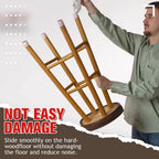 FloorGuard Silicone Chair Leg Protectors with Felt