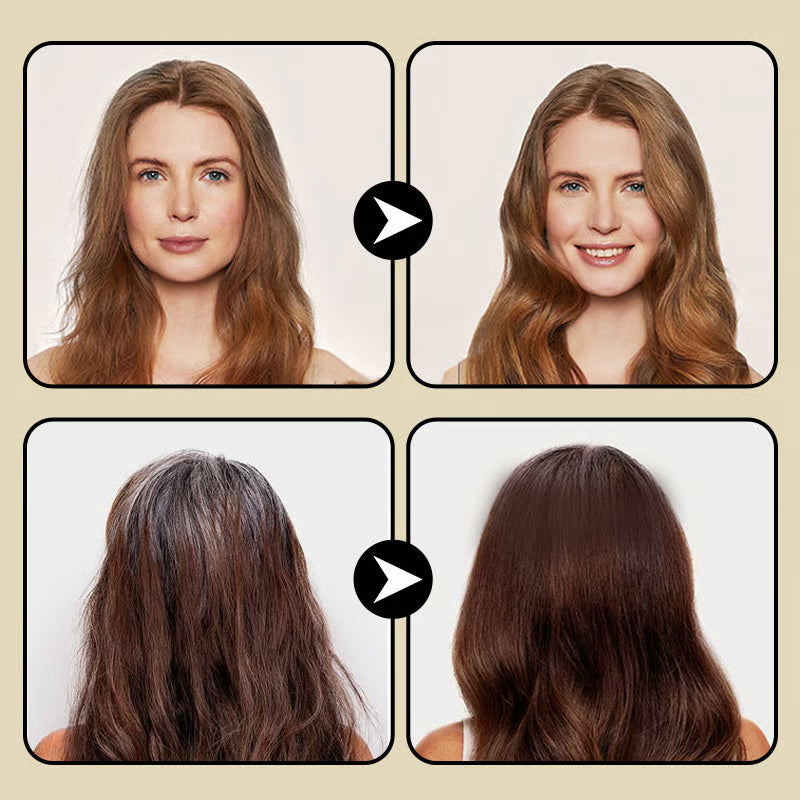 Instant Hair Color Strick With Built-In Comb
