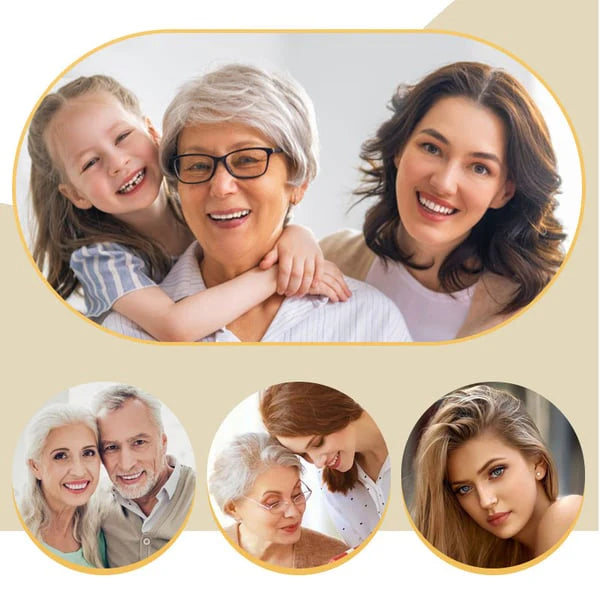 Instant Hair Color Strick With Built-In Comb